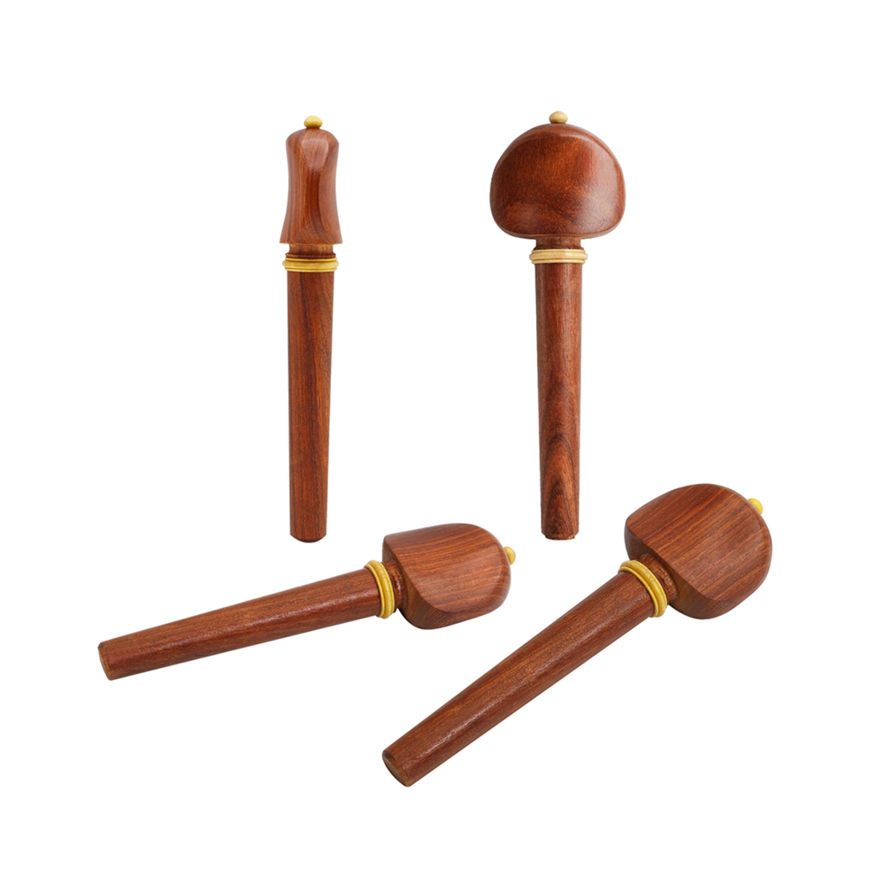 Hochwertiger Cello-Wirbelknopf aus Mahagoni, Klavierschaft, Griffknopf, vierfach geladenes Cello, spezielles Musikinstrument