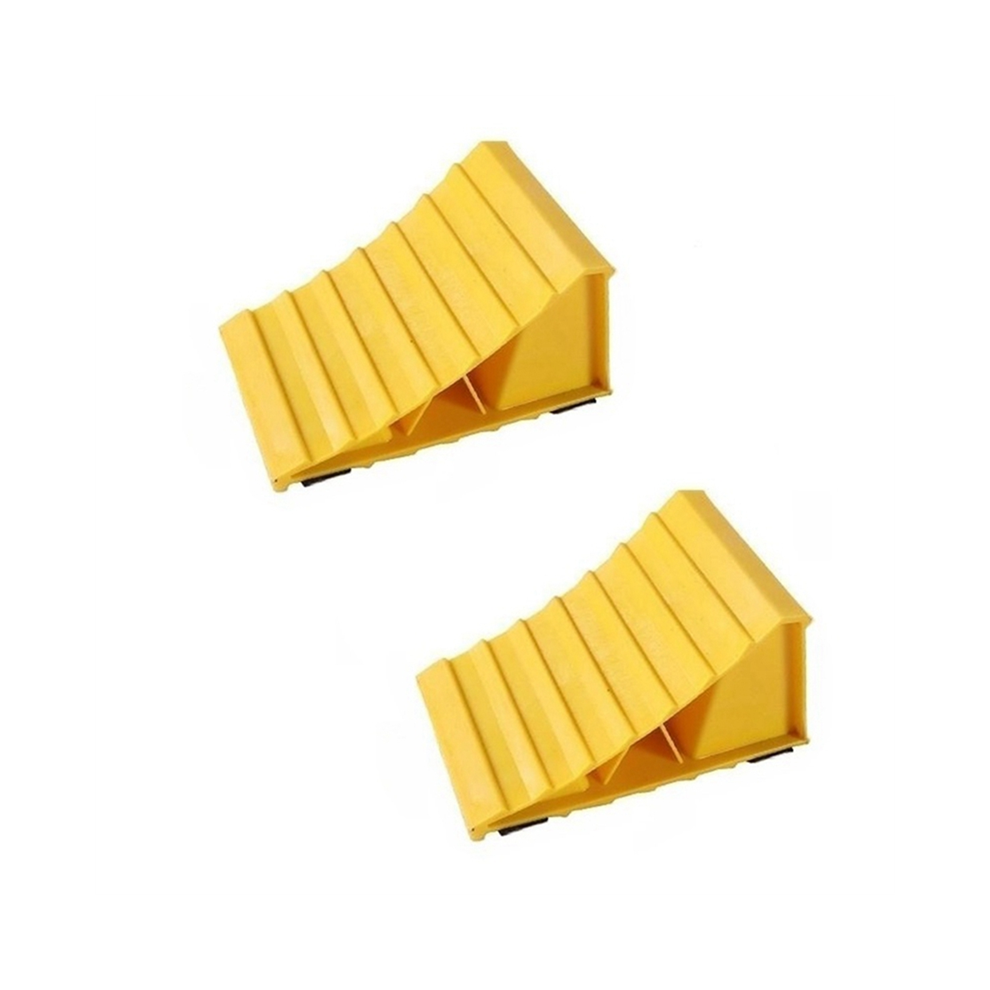 2Pack Wheel Chock Non-Slip Base For Cars, Tire Chocks For Travel Trailers, Rv, Camper, And Trucks 4852133147888