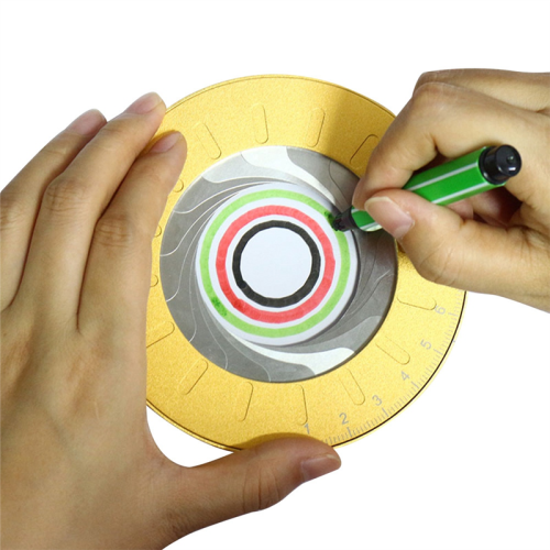 Circle Drawing Tool Adjustable Measuring Drawing Tool Plotting Ruler Measuring Tools 2