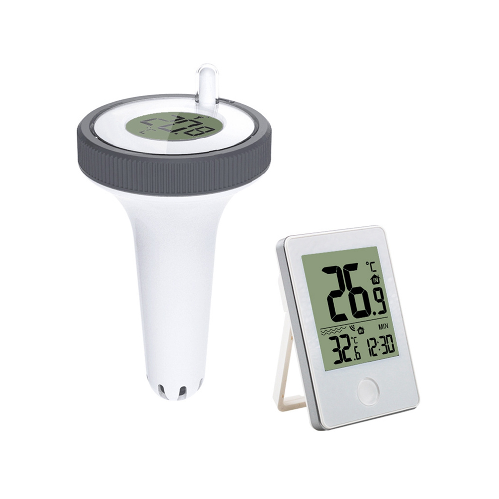 Wireless Pool Thermometer Floating Easy Read,Digital Pool Thermometer Waterproof, for Swimming Pools, Aquariums