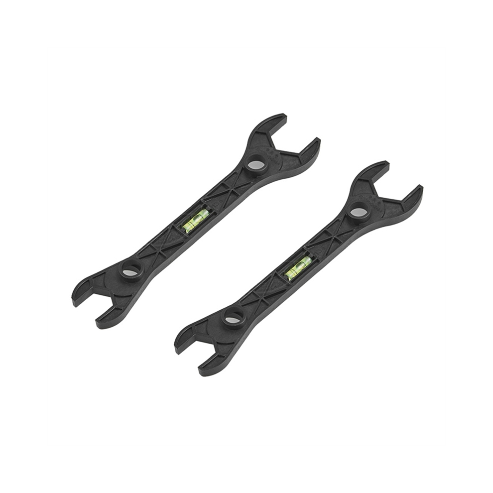 2 Pieces Of Ppr Hose Nut Plastic Shower Wrench Shower Mixer Valve Faucet Mounting Wrench With Level Gauge. 4852133152172