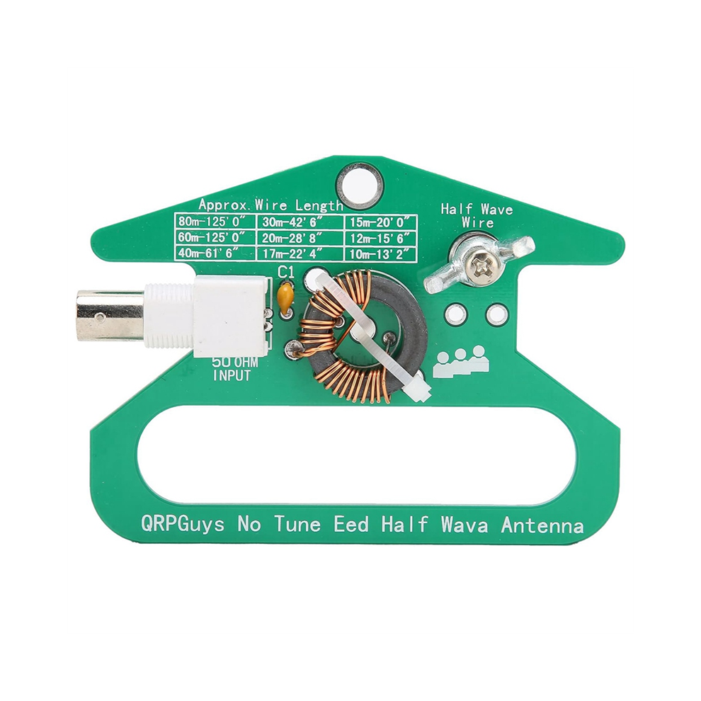 No Tune End Fed Half Wave Antenna Module Portable Assembly 50Ohms Impedance Component 4852133157726