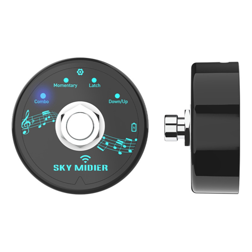 Bluetooth 5.1 Wireless MIDI Controller Rechargeable Portable MIDI Foot Controller Pedal Wireless MIDI System 2