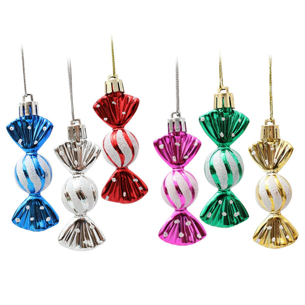 Lot de 24 boules décoratives pour sapin de Noël à suspendre pour les fêtes de fin d'année