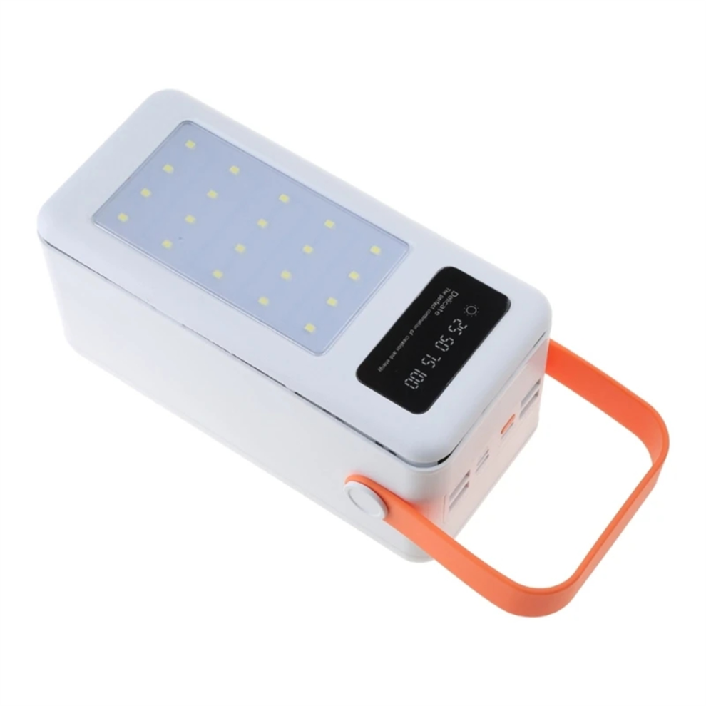 Étui double USB 28 x 18650 pour téléphone portable, stockage rapide, DIY (édition standard, blanc)