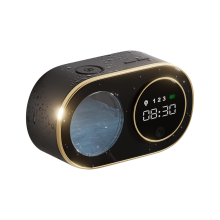 Automatischer Schaumseifenspender mit HD-LED-Digitaluhr, Wandmontage, IPX5, wiederaufladbar, 12 oz