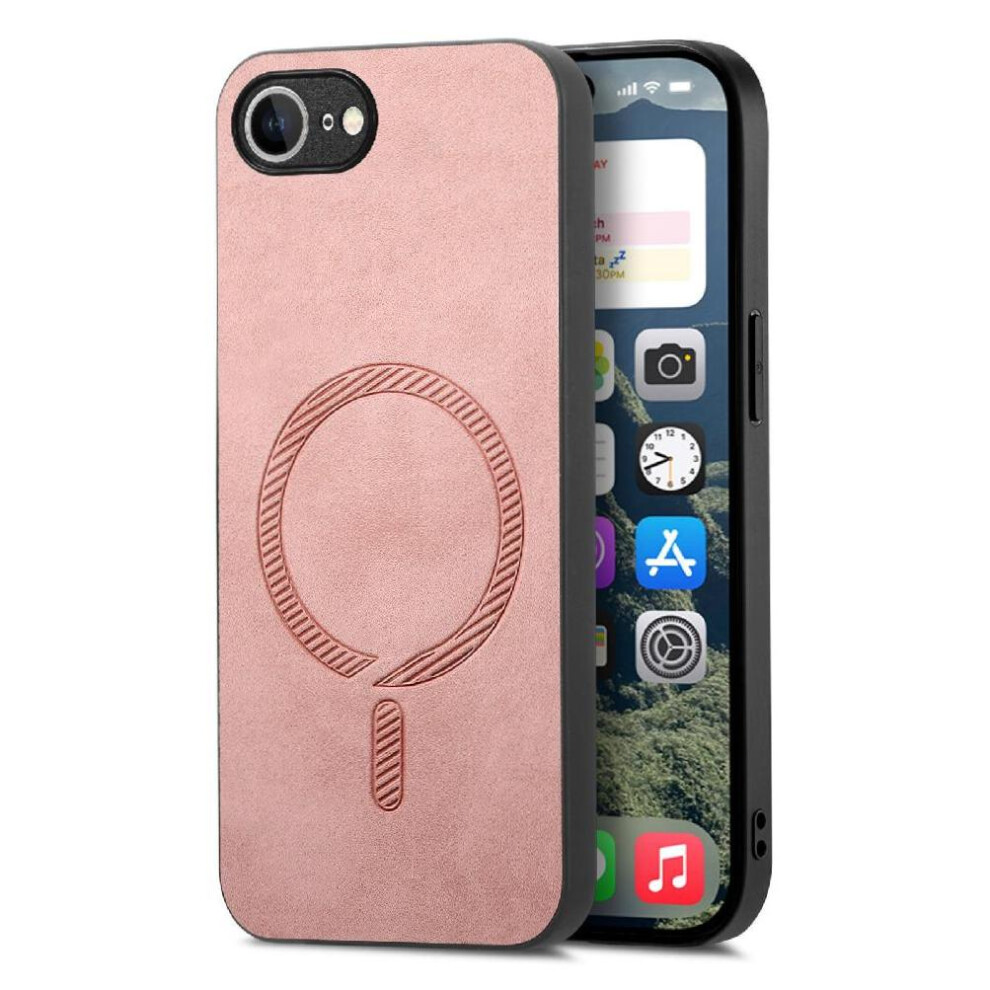 (Pink) Case For Iphone 16E Wireless Charging Magsafe Car Mounts Lightweight Slim Pink 764544147392