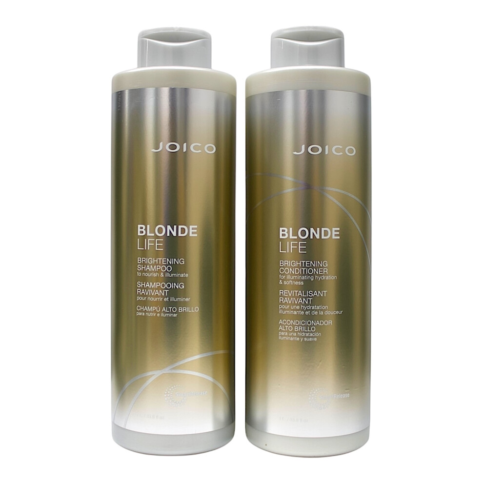 Joico Blonde Life Brightening Shampoo & Conditioner 33.8 Oz Set