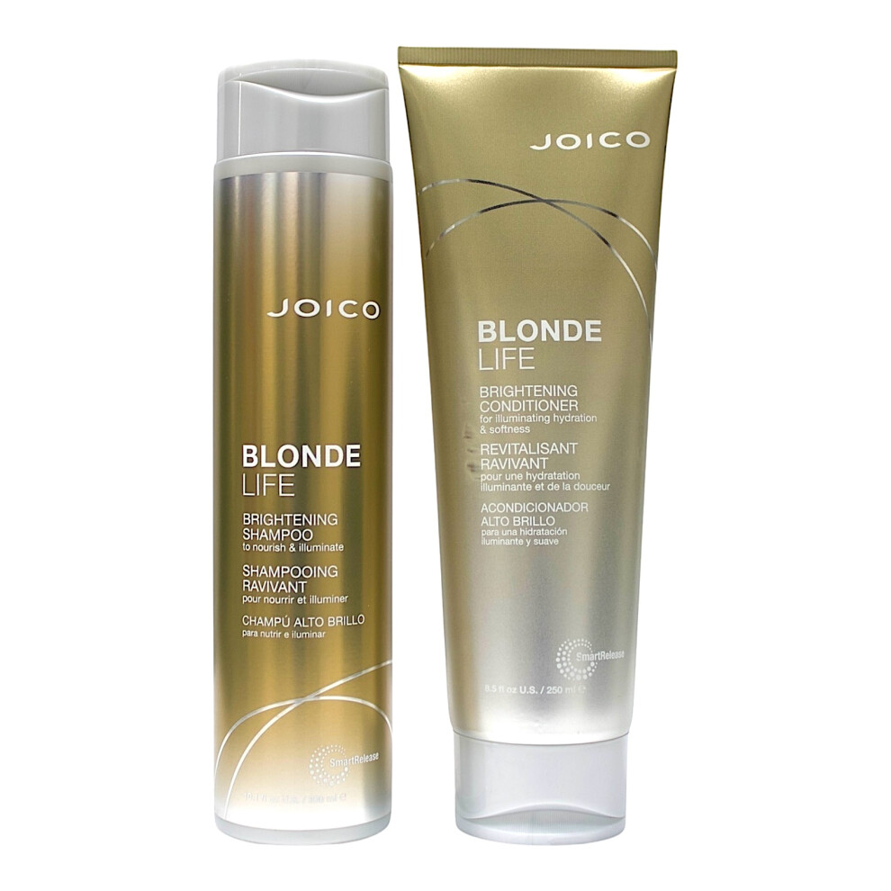 Joico Blonde Life Brightening Shampoo 10.1 Oz & Conditioner 8.5 Oz Set