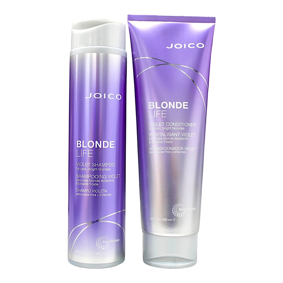 Joico Blonde Life Violet Shampoo 10.1 Oz & Conditioner 8.5 Oz Set