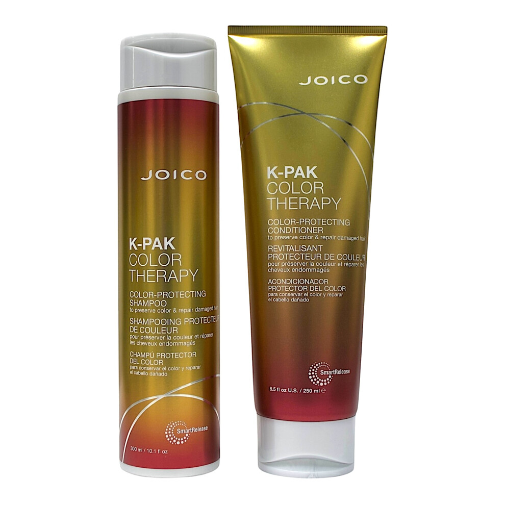 Joico K-Pak Color Therapy Shampoo 10.14 Oz & Conditioner 8.5 Oz Set