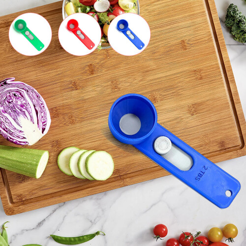 (Red) Multi-Use Scoop With Built-In Funnel 2