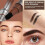 Waterproof Brow Fection Angled Brush & Dip,CHOCOLATE 2