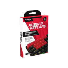 HyperX Rubber Keycaps - gaming Accessory Kit 19 Keys English US Layout Red