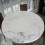 (A - 120cm (48 Inch))Waterproof Non-slip Round Elastic Table Cover Classic Pattern Table Cloth 4