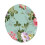 (F - 120cm (48 Inch))Waterproof Non-slip Round Elastic Table Cover Classic Pattern Table Cloth 1