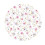 (E - 120cm (48 Inch))Waterproof Non-slip Round Elastic Table Cover Classic Pattern Table Cloth 3
