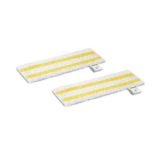 Kärcher Kärcher Universal floor cloth set EasyFix Mop disposable cloth White, Yellow