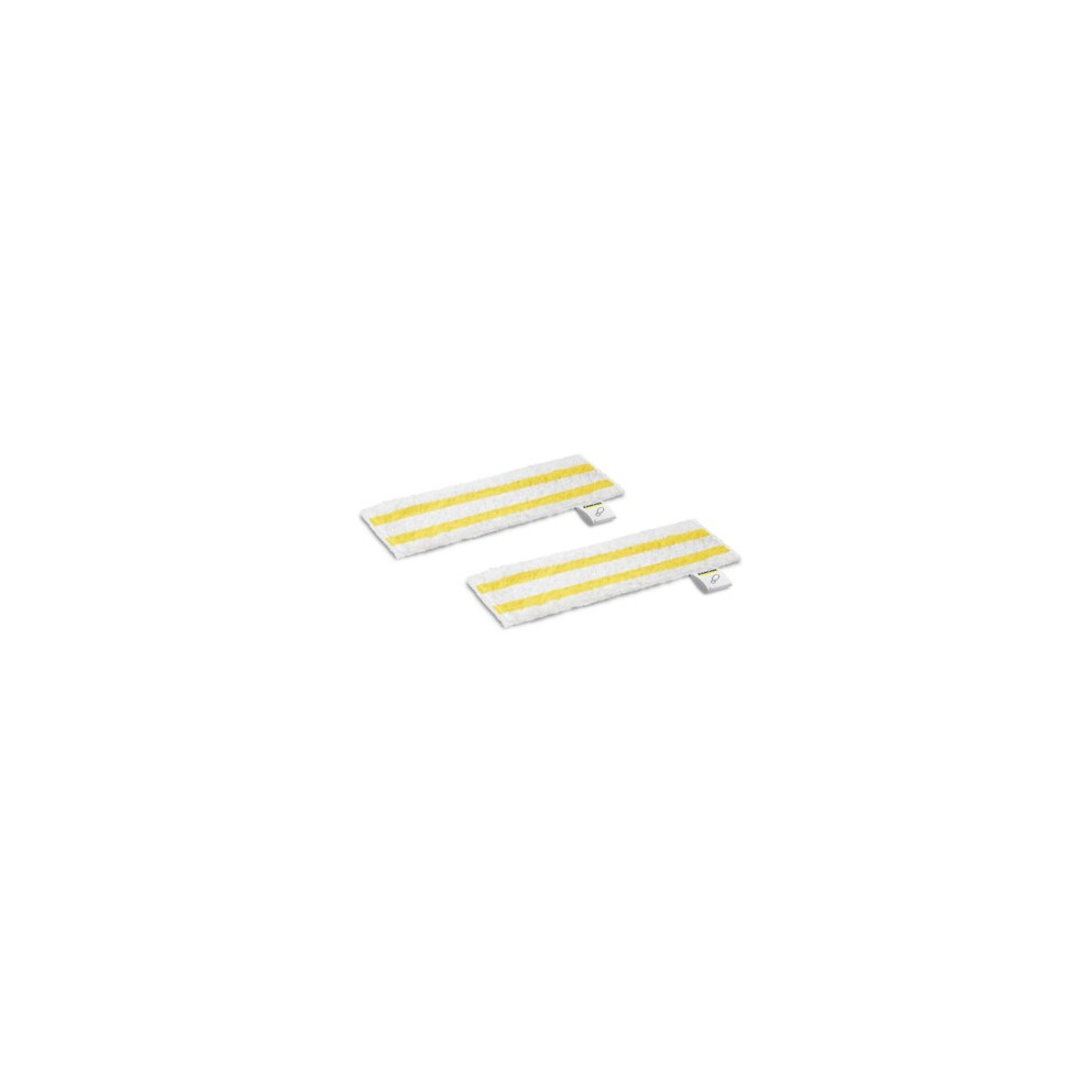 Kärcher Universal Floor Cloth Set Easyfix Mop Disposable Cloth White/Yellow