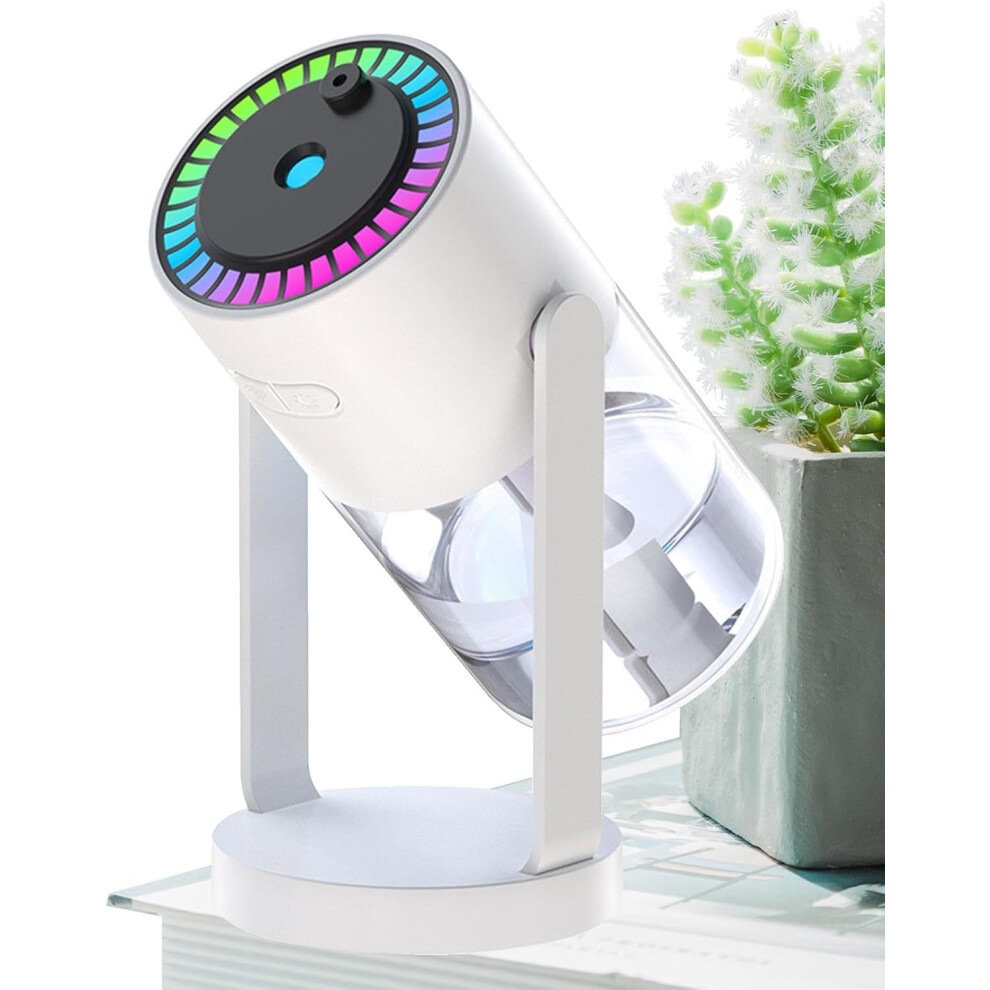 (White) Humidifier Star Galaxy Projector,Nightlight Comforting Humidifier - Large Area Humidifier, Oil Diffuser & Night Light, Night Light & Star Proj