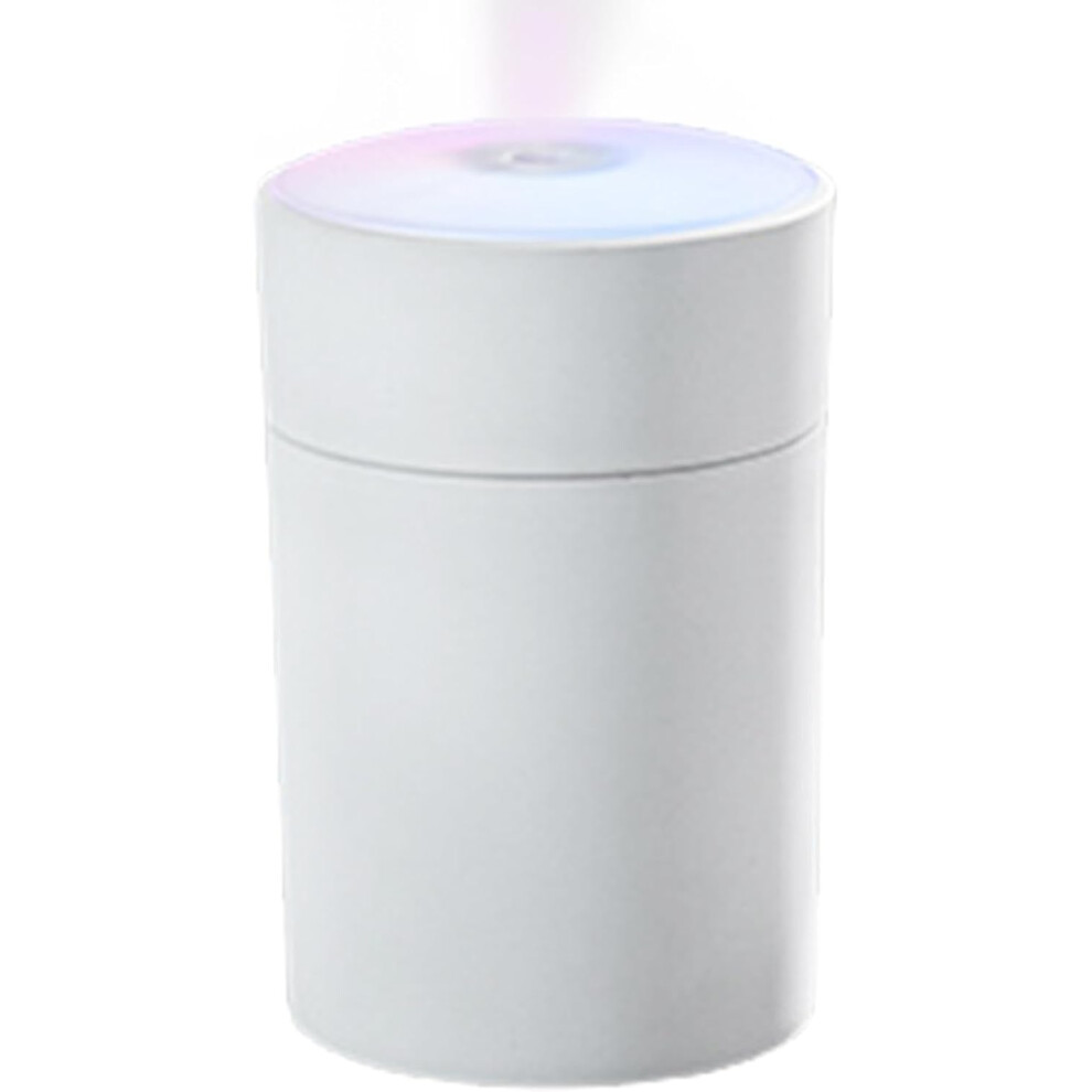 () Usb Humidifier For Desk, 200Ml Timer-Controlled Desktop Usb Humidifier, Colour Changeable Household Decorative Humidifier For Bedroom, D White/Light
