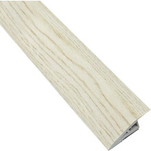 (M#j) Threshold Transition Strip - PVC Threshold Molding Trim | Adhesive Threshold Molding Trim, Floor Flat Divider Strip for Uneven Floors Heights