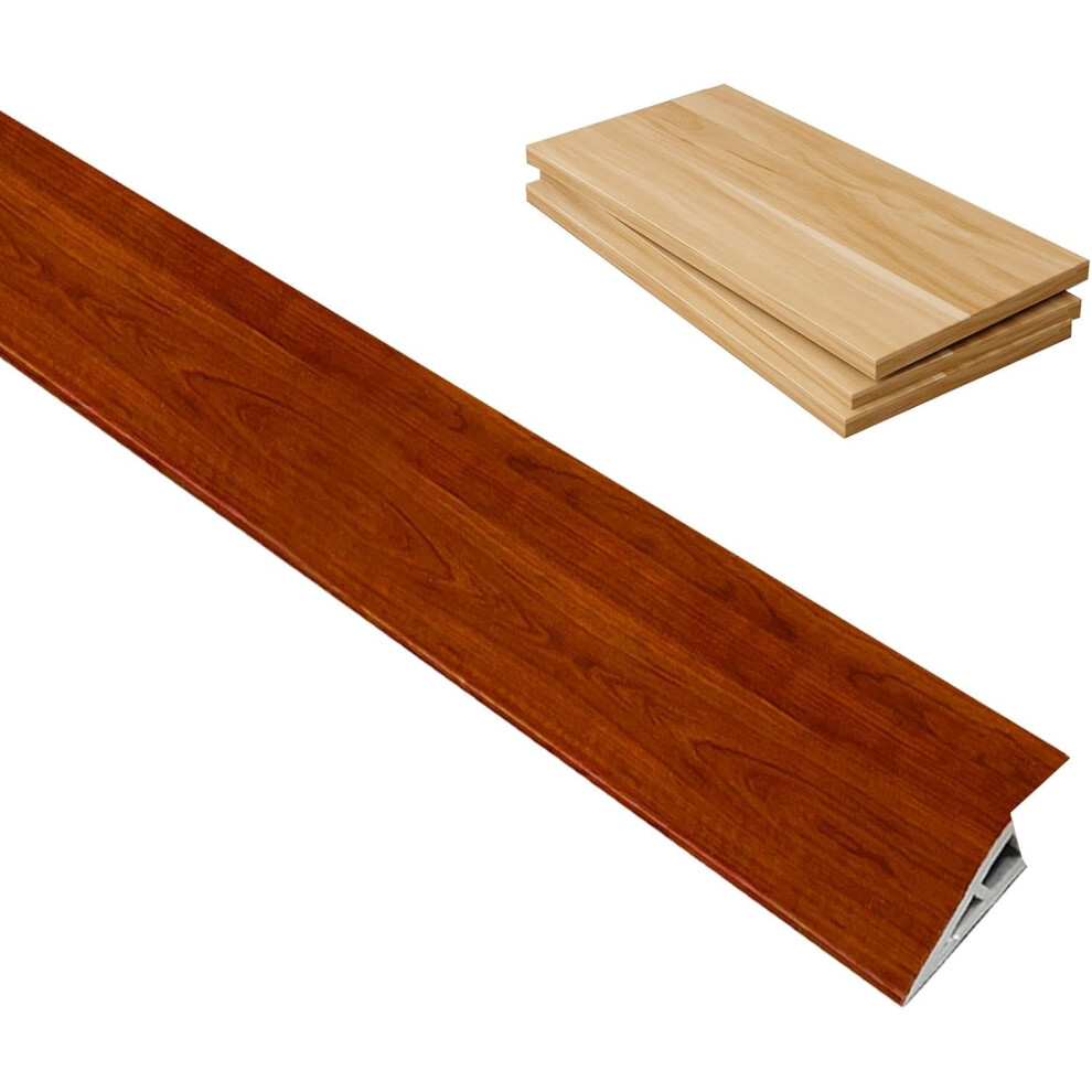 (S#g) Threshold Transition Strip - PVC Threshold Molding Trim | Adhesive Threshold Molding Trim, Floor Flat Divider Strip for Uneven Floors Heights