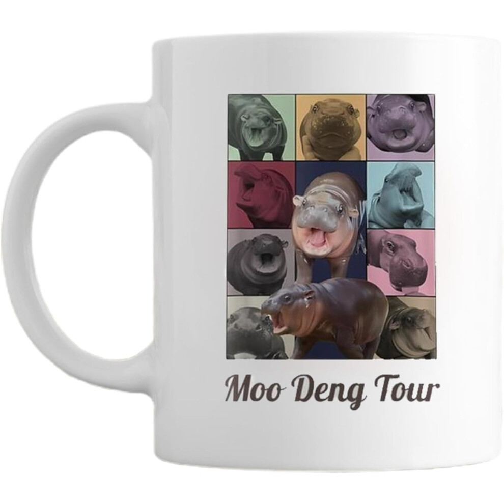 (Md-53) Ceramic Coffee Mug - 350ml Cute Hippo Tea Mug - Home Decor, Unique Drinking Mugs, Drinkware Collection, Funny Table Centerpiece for Men Women-image-OPC-PGNGFZS-NEW