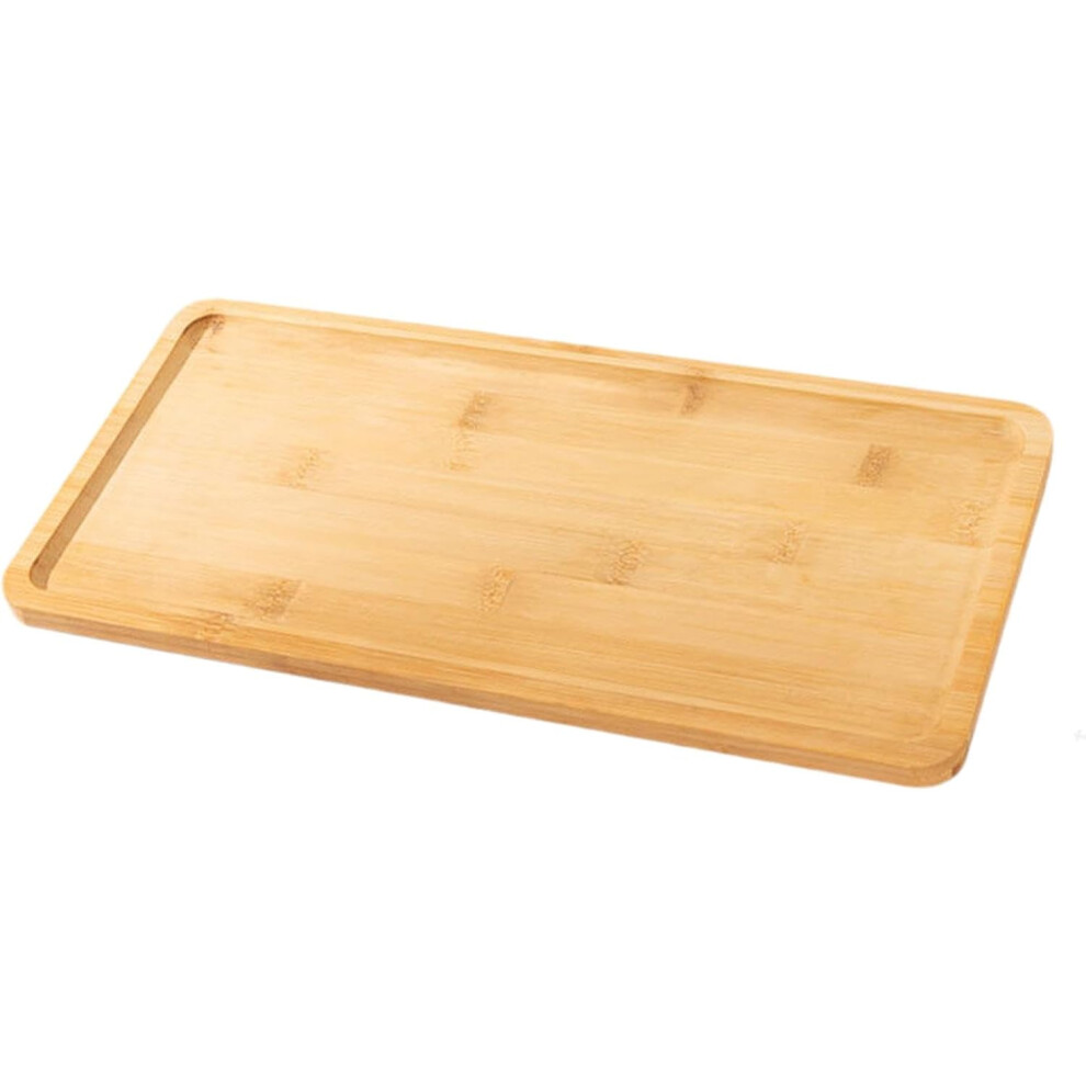 (18.5x38) Wood Tray - Drink Holder Serving Platter Wood,Elegant Dinner Server Tray Snack Serving Board for Coffee Candle Bread