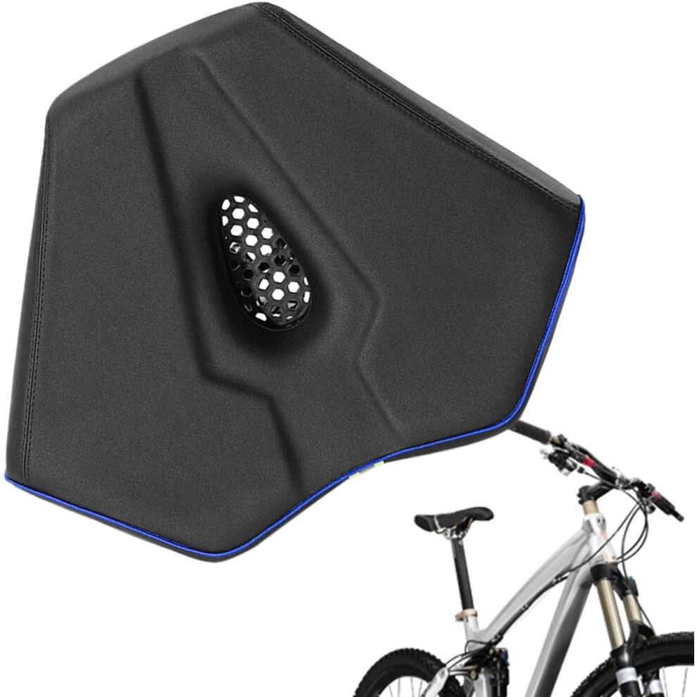 (Blue) Road Bike Saddle,Waterproof Comfortable Saddle Seat For Bike | Ergonomic Hollowed Bicycles Accessories For Adults Women Men Teenagers Blue