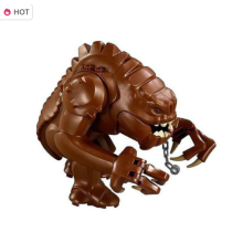 Star Wars Rancor Figures Angry Dark Brown Game Toys Building Block