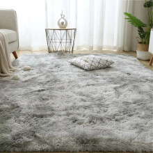 (Light Grey, 200x300cm) Fluffy Rugs Floor Mat Large Shaggy Rug Bedroom Living Room Anti Slip Soft Carpet