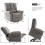 (Grey) Power Lift Geriatric Chair - Single Motor 3