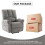 (Grey) Power Lift Geriatric Chair - Single Motor 5