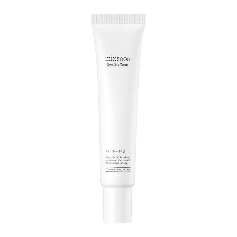 Mixsoon Cream Bean Eye Moisturizer With Mild Soothing Beans Korean Skin Care 0.67 Fl. Oz. / 20Ml