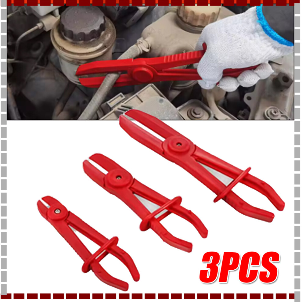 3Pcs Car Hose Clamp Kit Plier Hose Pinch Off Plier Flexible Hose Clamp 102670379049