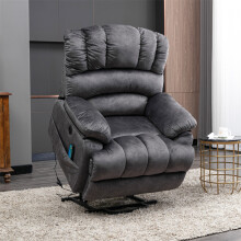 (Grey) Power Lift Recliner Chair Sofa for Elderly