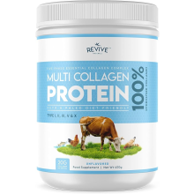Multi Collagen Protein Powder 400g - Types I, II, III, V & X - Hydrolyzed Grass Fed Bovine, Wild Caught Fish, & Free-Range Chicken & Eggshell