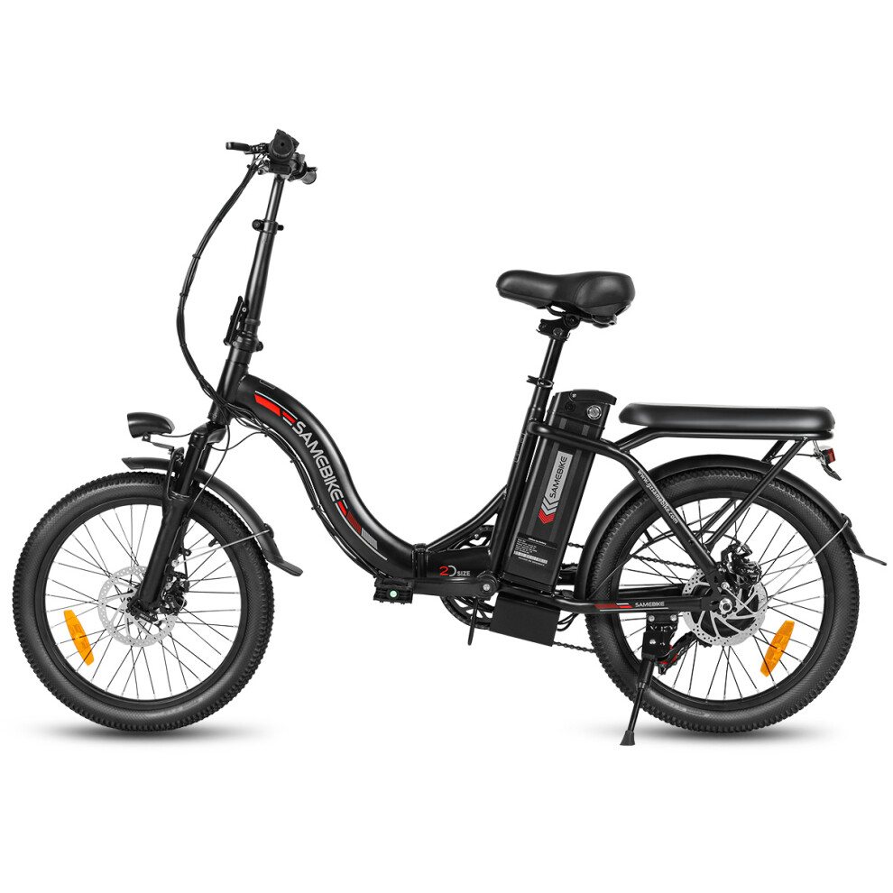 SAMEBIKE CY20 36V350W 12AH 20INCH Folding Electric Bike 32KM/H -Black