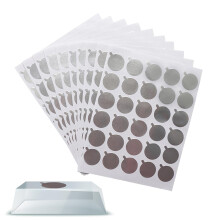 Eyelash Glue Foil Stickers, Waterproof Tin Foil Pallet Gasket for Eyelash Glue, Fake Lashes Spacer for Women, Girls, Makeup
