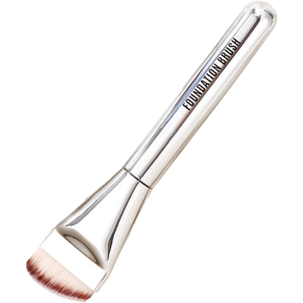 Thin Makeup Brush | High-Density Foundation Applicator Liquid Foundation Brush | Face Makeup Brushes Compact Flat Concealer Brush for Home Travel
