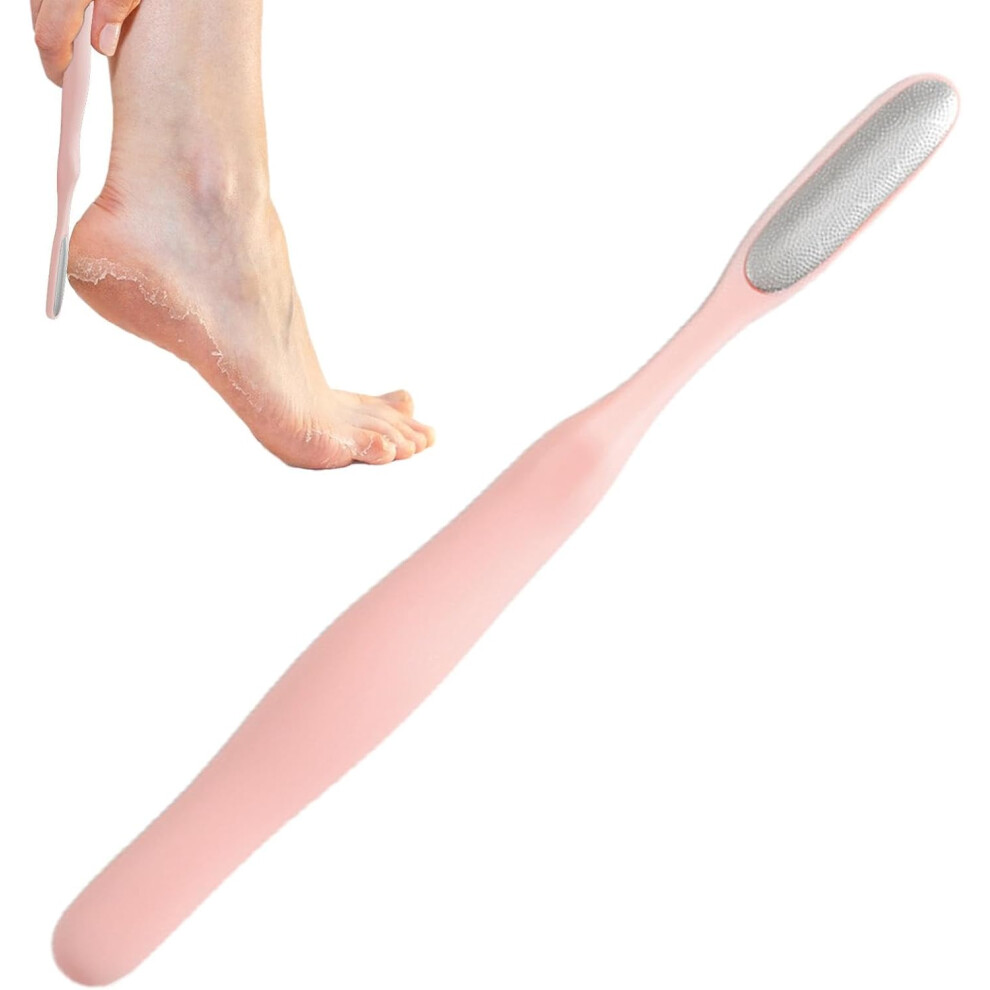 Pink (Pink) Pedicure Foot File - Foot File Callus Remover Foot Scrubber - Callus Remover Foot Scrubber Toe Crevice Cleaning Brush Foot Care Pedicure Tool