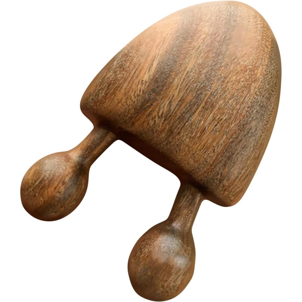 Wood Massage Tools - Wooden Natural Facial Massager Tool | Multifunctional Relaxing Health Care Product for Facial and Body Stress Relief Headache Rel