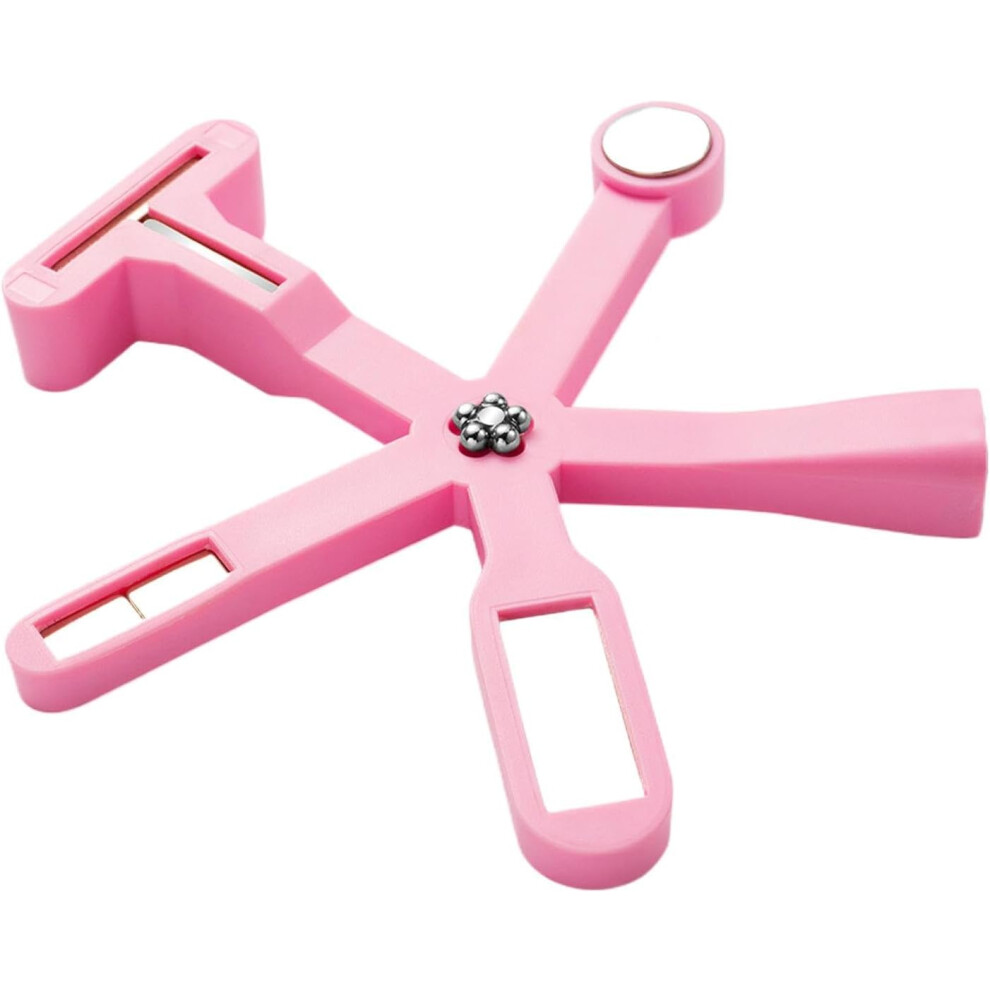 (Pink) Nail Magnet Tool - Nail Magnet Stick Tool - Portable Manicure Accessories Stick for Women, Adults, Girls, Mom-image-OPC-PGNGRXZ-NEW
