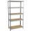 Vida Designs (Galvanised) 5 Tier Garage Storage Rack Adjustable Shelf Unit 9