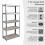 Vida Designs (Galvanised) 5 Tier Garage Storage Rack Adjustable Shelf Unit 7