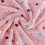 (Pink 150 x 200cm) Fleece Blanket Sofa Throw Glow Dot - Pink 8