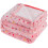 (Pink 150 x 200cm) Fleece Blanket Sofa Throw Glow Dot - Pink 9