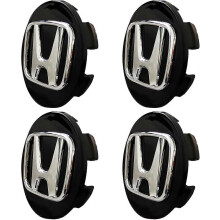(black) 69mm) Car Logo Center Cap Rim Caps Hub Cover Logo Badge Emblem for Honda (fit Hon-da