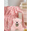 (Pink 150 x 200cm) Fleece Blanket Sofa Throw Glow Dot - Pink 1